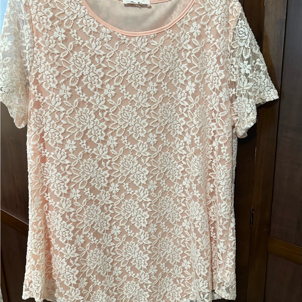 Peach Blouse